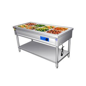 보온장고 배식대 반찬 식당 8구 탁상용 반찬보관함 3단 패스트 보온테이블