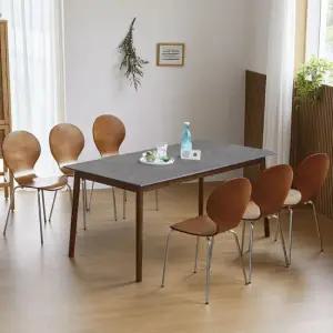 베스트리빙 스칸디 앤디 12T 사각형 세라믹 6인(1600) 식탁세트/의자6개