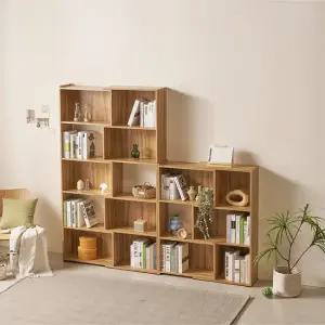 리버퍼니쳐 프린 책장세트 내맘데로 모서리 코너형 사이즈확장형