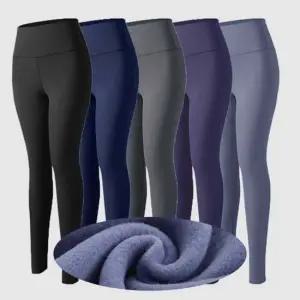 따뜻한 여자 요가바지 기모레깅스 겨울 필라테스 하의