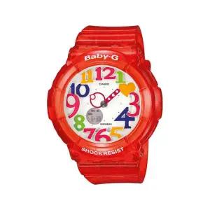 베이비지 BGA-131-4B 네온 다이얼 아나디지 여성 우레탄 시계