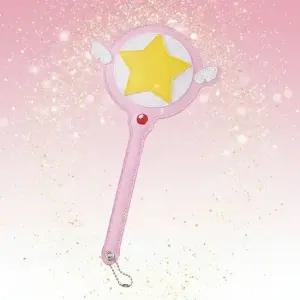 요술봉카드지갑 케이스 교통카트키링 요술봉카드 신용카드 키링 카드지갑 카드캡터체리