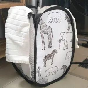 접이식 세탁물 보관함 빨래 바구니 빨래통바구니 자취생선물 세탁바구니망