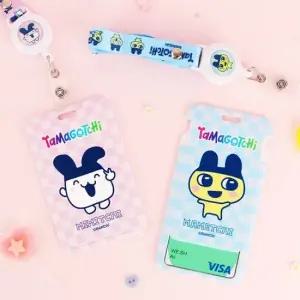 다마고치 릴 목걸이 교통카드 지갑 다마고치 교통카드