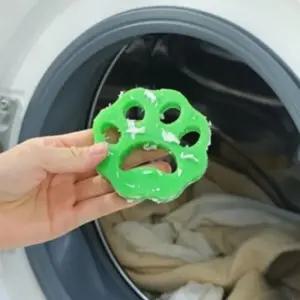 세탁볼 실리콘 세탁 어성초 청소 세탁기 먼지 털 간편 제거 세탁볼 빨래