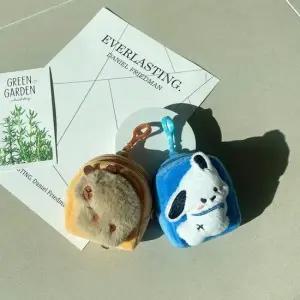 동물 모양 열쇠고리 가방걸이 미니 동전지갑 가방장식 미니지갑 미니파우치 파우치키링