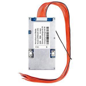 Bisida BMS 12S 43.2V 30A 리튬 PCB 보호 보드밸런스 와이어  NTC 포함 공통 포트 이온 관리 시스템
