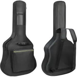 엠드보라 기타 가방 - 1/2/3 팩 긱백 38-41인치 전기 및 어쿠스틱 케이스 방수 옥스포드 투 포켓