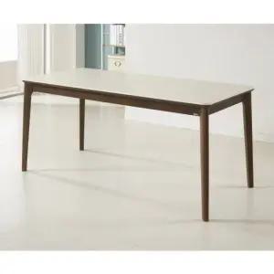 데코라인 에필로그 원목 세라믹 6인용 식탁 테이블 프레임 1800 방문설치