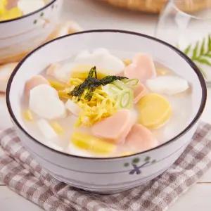 () 하트모양 3색 쌀 떡국떡 1kg (500gx2팩)