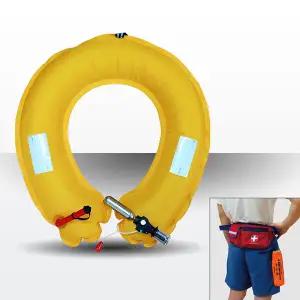 MY 팽창식 투척용 구명환 One UP my-sos - 수상구조용품