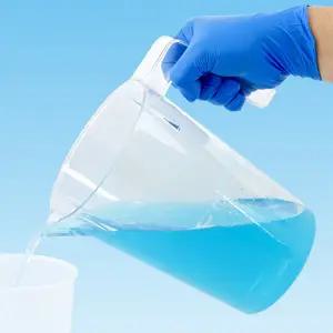 제이오텍 실험실 PMP 투명 핸들 비커 2000ml (10개) - 눈금50ml