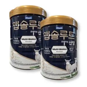 앱솔루트 프리미엄 산양분유 3단계 750g, 2개