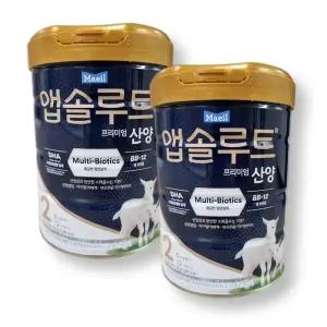 앱솔루트 프리미엄 산양 분유 2단계 750g, 2개