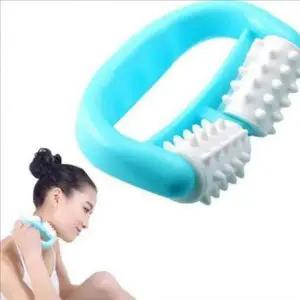 [골드스마일]셀프 넥 마사지기 미니 목 마사지기 승모근 쇄골 부분 롤링