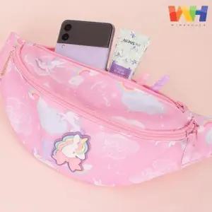 여아동 소지품보관용 힙색 허리가방 N2642 캐릭터가방