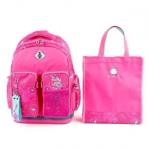 초등 여아동 핑크 책가방 보조가방세트 N1324 유아가방