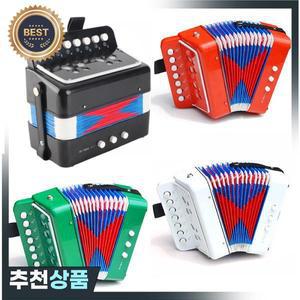 1Pc 아코디언 장난감 어린이 악기 2베이스 7 키 플라스틱 유아용