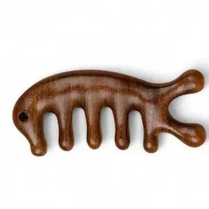 [셀러에이드]원목 두피 마사지기 괄사 승모근 바디 셀프 지압 도구