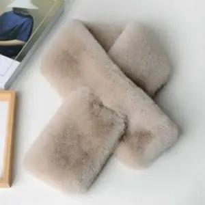 페이크퍼 목도리 미니목도리 겨울퍼 숏머플러