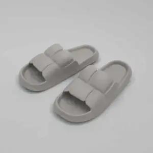 남성용 쿠션 슬리퍼 그레이 편한슬리퍼 남자여름슬리퍼 실외슬리퍼