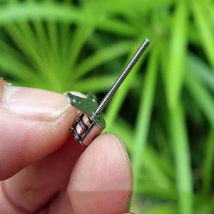 2상 4선 마이크로 미니 소형 6mm 정밀 스테퍼 모터 스테핑 17mm 긴 샤프트 선형 나사 디지털 카메라 렌즈