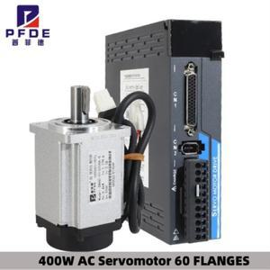 서보 모터 400W AC 서보 모터 드라이브 키트 3000rpm 60 플랜지 드라이버 + 17비트 자기 인코더 + 인코더