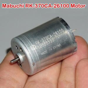 마부치 마이크로 370 모터, 저소음 탄소 브러시 RK-370CA-26100 모터, 장난감 자동차 보트 모델용 큰 토크,