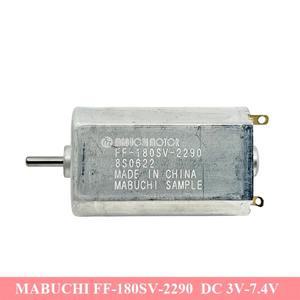 MABUCHI FF-180SV-2290 미니 180SH 모터 DC 3V 3.7V 5V 6V 7.4V 장난감 자동차 보트 모델 면도기 용 고속