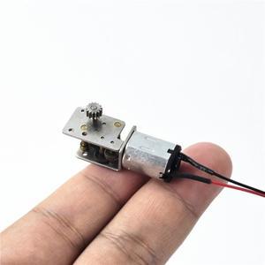 미니 N20 기어 모터 DC 3V 3.7V 20RPM 저속 전금속 기어박스 엔진 직각 14T 출력 기어 샤프트 3D 프린터 로