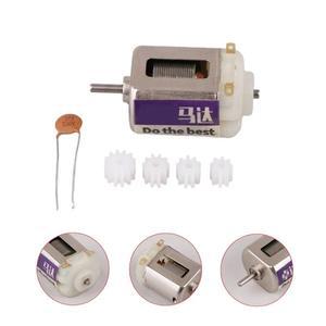 FK-130 마이크로 20mm 미니 130 카본 브러쉬 모터 7/9/10/12T 치아 기어 DC 3.6V-8.4V 52000RPM 고속 DIY R