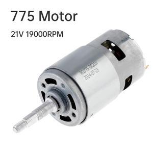 775 DC 모터 19000RPM 21V 고토크 범용 브러시 모터는 앵글 그라인더/공기 송풍기용 부품을 대체합니다.