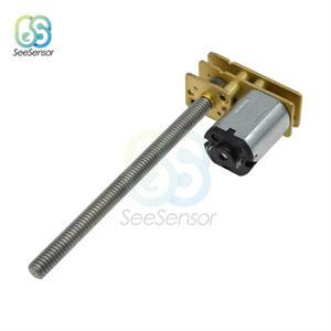 나사 샤프트가 있는 미니 마이크로 메탈 기어 모터, DC 모터, GA1024 N20, 15 30 60 100 150 200 300 400 5