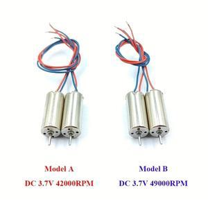 0716 미니 코어리스 모터, 고속 마이크로 할로우 컵 모터, DIY RC 드론 쿼드콥터, DC 3.7V, 42000RPM, 4900