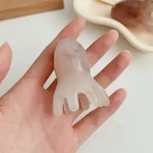 두피 마사지기 지압기 문어형 승모근 마사지 괄사 손맛 마사지 도구