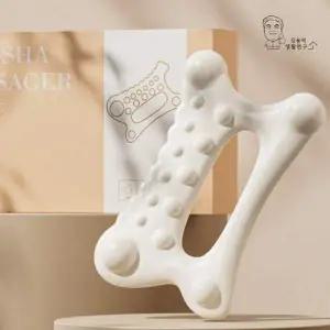 흐름 괄사 도구 얼굴 바디 두피 승모근 셀프 마사지기