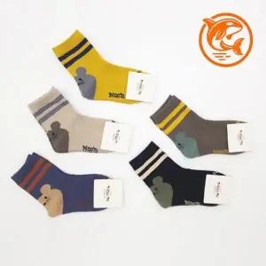 귀여운 아동 마우스 디자인 양말 남아 여아 유니크 패턴 양말