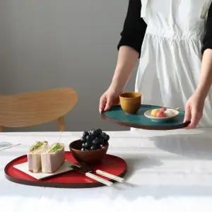 삼베 옻칠 컬러트레이 풀세트 5P)