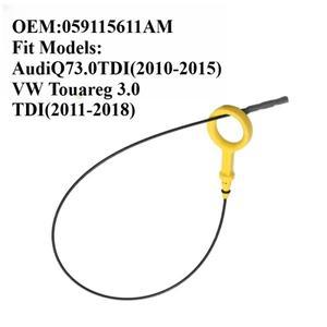 엔진 오일 레벨 딥스틱 059115611AM 아우디 Q7 3.0 TDI 2010-2015용 VW 투아렉 3.0TDI 2011-2018용 유체 측
