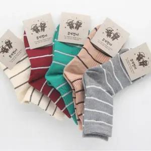 ( )3-4세 발목라인 중목 어린이집 답례품 링클 5켤레 생일 아동양말세트 유치원 유아동 양말 유치원룩 국산