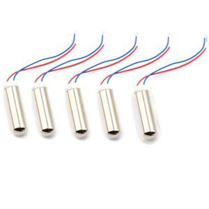 5Pcs 7x25mm DC 코어리스 진동 모터 1.5-3V 8000-16000RPM 전동 칫솔 방수용 내장 진동 모터
