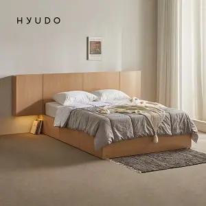 [휴도]감동의 선유 LED 7단 서랍 수납 호텔 침대 프레임 퀸 Q