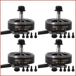 4 개/몫 엔젤 A2807 KV1300 6S/ 1500KV 5S/ 1700KV 4S 브러시리스 CW 모터 7 인치 장거리 FPV 프리 스타일