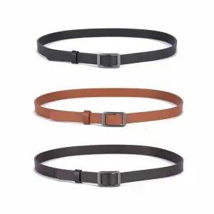 [하프클럽/옷자락]여자 미니멀 데일리 군더더기 없는 슬림 벨트