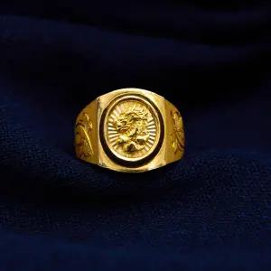 순금 24K 용 알 남성 남자 금 링 반지 18.75g (5돈)