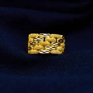 순금 24K 사선 체인 남성 남자 금 링 반지 18.75g (5돈)