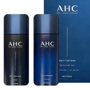 AHC 온리포맨 2종 세트 남자 스킨150ml 로션150ml