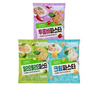 풀무원 파스타 3종 세트(투움바+크림+알리오올리오 각 2개씩)