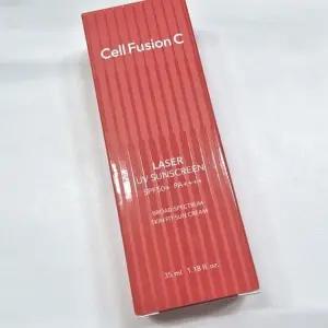 셀퓨전씨 35ML 레이저선크림 데일리 선크림 화장품 패키지 리뉴얼