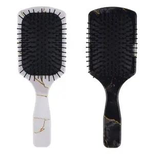 쿠션 다용도브러쉬 마블 쿠션브러쉬 사각헤어빗 (WFK8CV0)